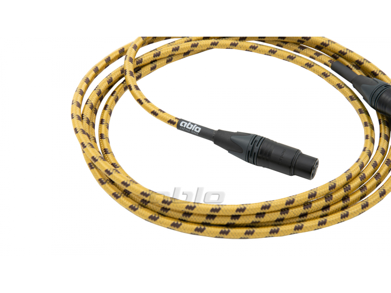 Gotowy kabel mikrofonowy Ablo Vintage Series XLR